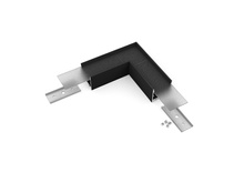 łącznik VARIO30-02 90st czarny anod.