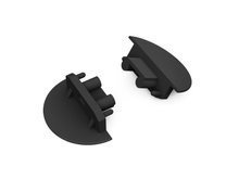 zaślepka GROOVE10 gen2 z otworem czarny