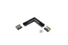 łącznik SLIM8 90st czarny anod.