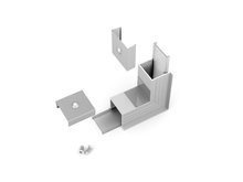 łącznik LINEA-IN20 270st gięty anod.