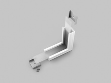 łącznik VARIO30-07 90st gięty biały mal.