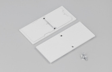 zaślepka COMBO30-01A-E9 metal biały