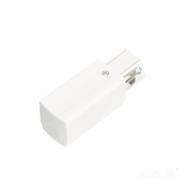 Zasilanie do szynoprzewodu 3-obwodowego PRAWE białe Kobi