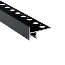 profil LED UP-TILE10 A 2000 czarny malowany