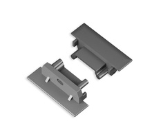 zaślepka GROOVE14.v2 z otworem srebrny