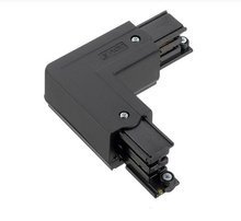 Łącznik 3F XTS34-2 zakręt lewy czarny