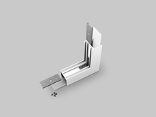 łącznik VARIO30-02 270st gięty biały mal.