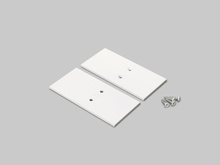 zaślepka VARIO30-19-E9 metal biały