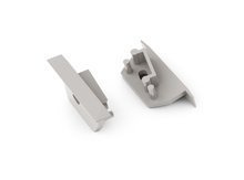 zaślepka DIAGONAL14 z otworem szary