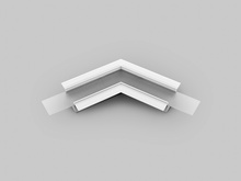 łącznik VARIO30-05 120st biały mal.