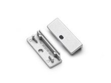 zaślepka WIDE24 z otworem srebro