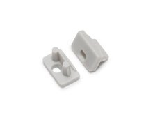 zaślepka SLIM8 z otworem szary