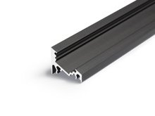 profil LED CORNER10 BC/UX 2000 czarny anod.