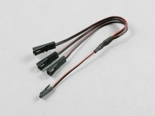 ROZDZIELACZ LED 2x0,35 L230 3xG/1xW