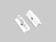 zaślepka SURFACE10 gen2 z otworem biały