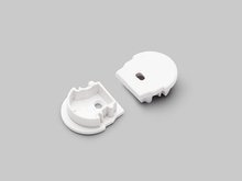 zaślepka UNI12 D z otworem biały