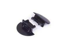 zaślepka BEGTIN12 gen2 z otworem czarny