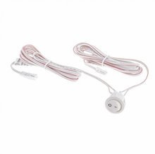 Włącznik kołyskowy z przewodem biały 12V-36W