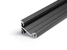 profil LED CORNER14 EE7F/TY 3000 czarny anod.