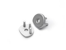 Zaślepka PEN8 z otworem srebrny