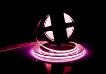 Taśma COB 12V SMD2835 480LED 9W/m IP20 PINK - rolka 5m