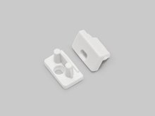 zaślepka SLIM8 z otworem biały