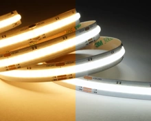 Taśma LED COB CCT ciepła-zimna 2700K-6500K 640 LED 16W 1360lm CRI>90 IP33 zoomLED rolka 5m