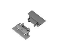 zaślepka GROOVE10.v2 z otworem srebrny