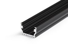profil LED UNI12 BCD/U 4050 czarny anod.