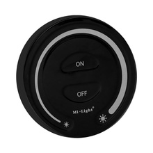 Pilot naścienny FUT0878B Mi-Light okrągły czarny